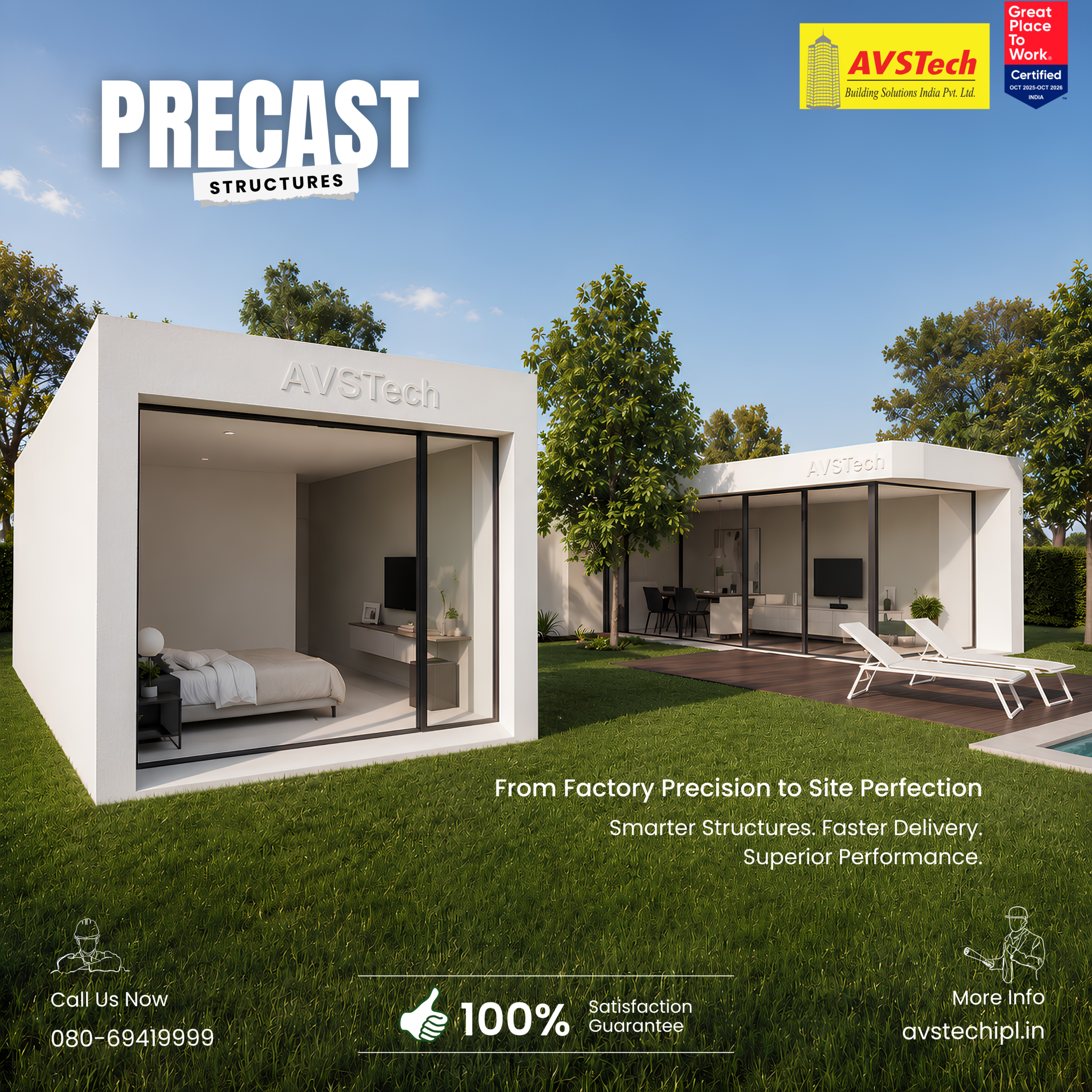 Smart Precast Structures - Smarter Structures. Faster Delivery. Superior Performance.
