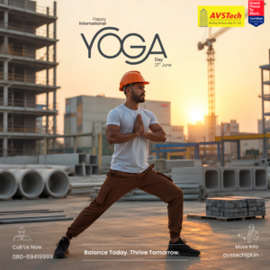 Happy International Yoga Day - AVSTech Building Solution
