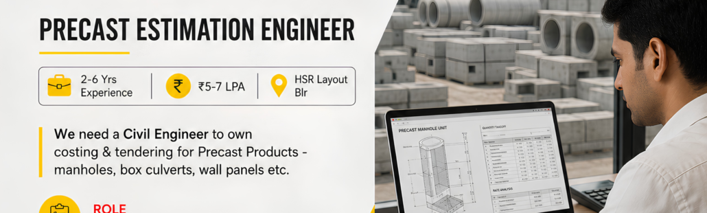 Hiring: Precast Estimation Engineer | AVSTech Building Solutions