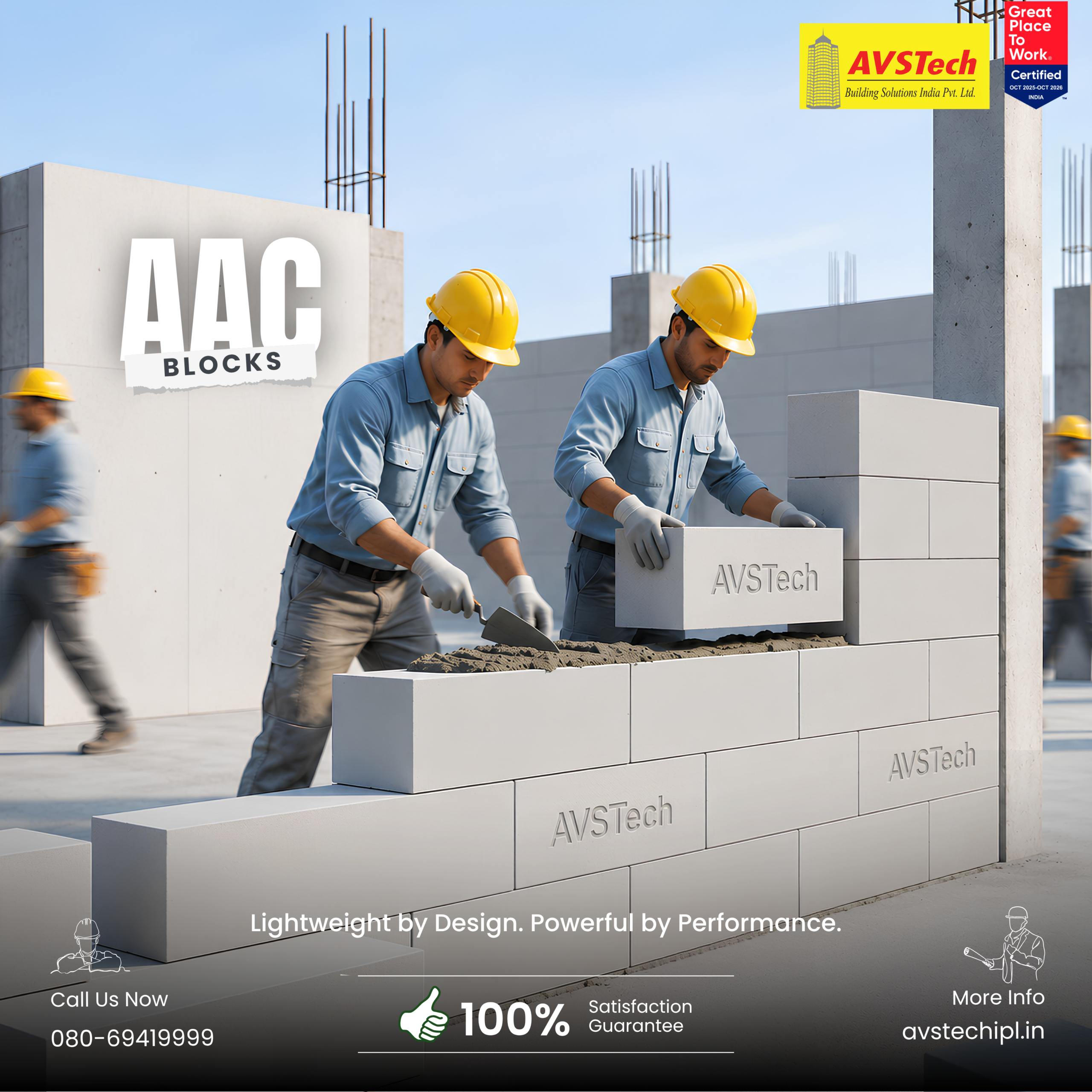 These blocks are designed to speed up construction while improving building performance.