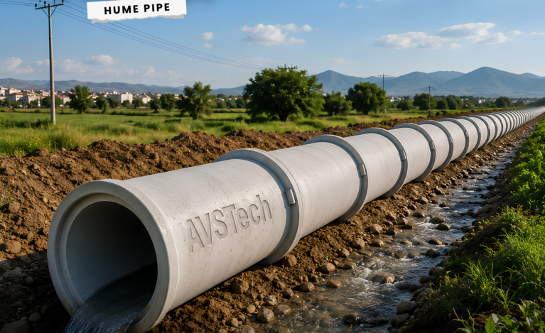 AVSTech - Precast Hume Pipes AVSTech Precast Hume Pipes: Strong Solutions for Underground Drainage