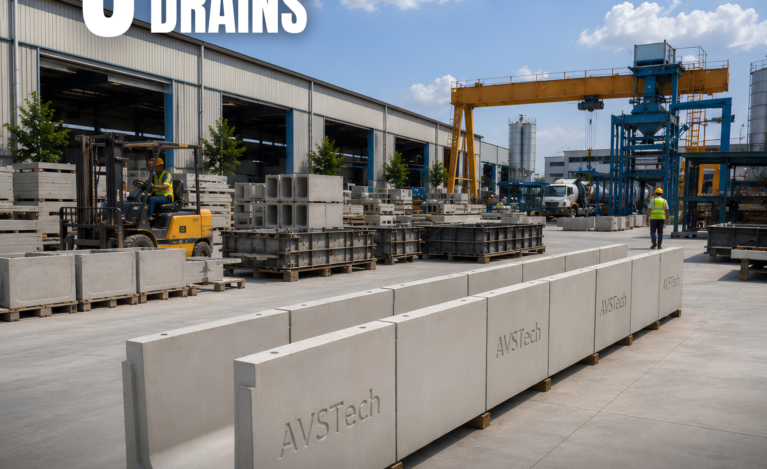 Precast U-Drain Solutions Enhance Infrastructure Projects