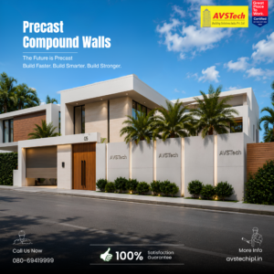 Precast Compound Walls - The Future is Precast - AVSTech Upgrade to Precast Compound Walls for superior performance and rapid installation, ensuring your project stays on schedule and within budget.
