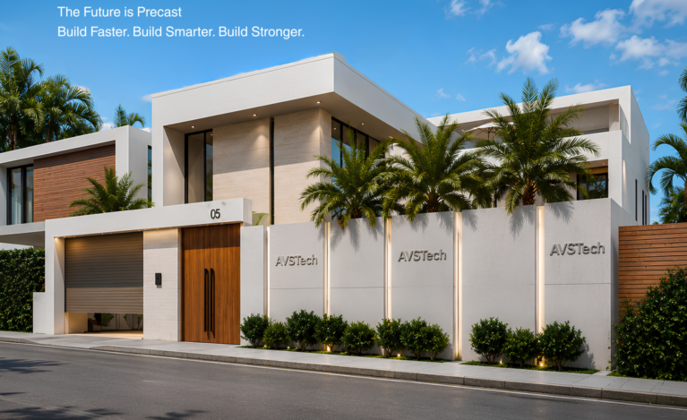 Precast Compound Walls - The Future is Precast - AVSTech Upgrade to Precast Compound Walls for superior performance and rapid installation, ensuring your project stays on schedule and within budget.