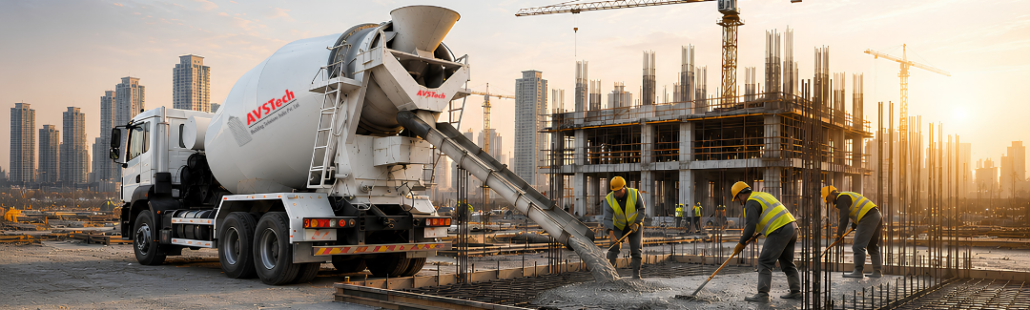 _AVSTech Building Solutions - Premium Ready-Mix Concrete Build Stronger with Premium Ready-Mix Concrete Precision-Engineered Concrete Solutions from AVSTech Building Solutions