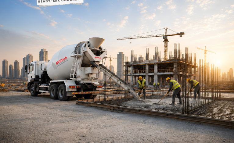 _AVSTech Building Solutions - Premium Ready-Mix Concrete Build Stronger with Premium Ready-Mix Concrete Precision-Engineered Concrete Solutions from AVSTech Building Solutions