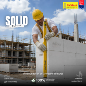 Solid Concrete Blocks - The Foundation of Stronger Structures!