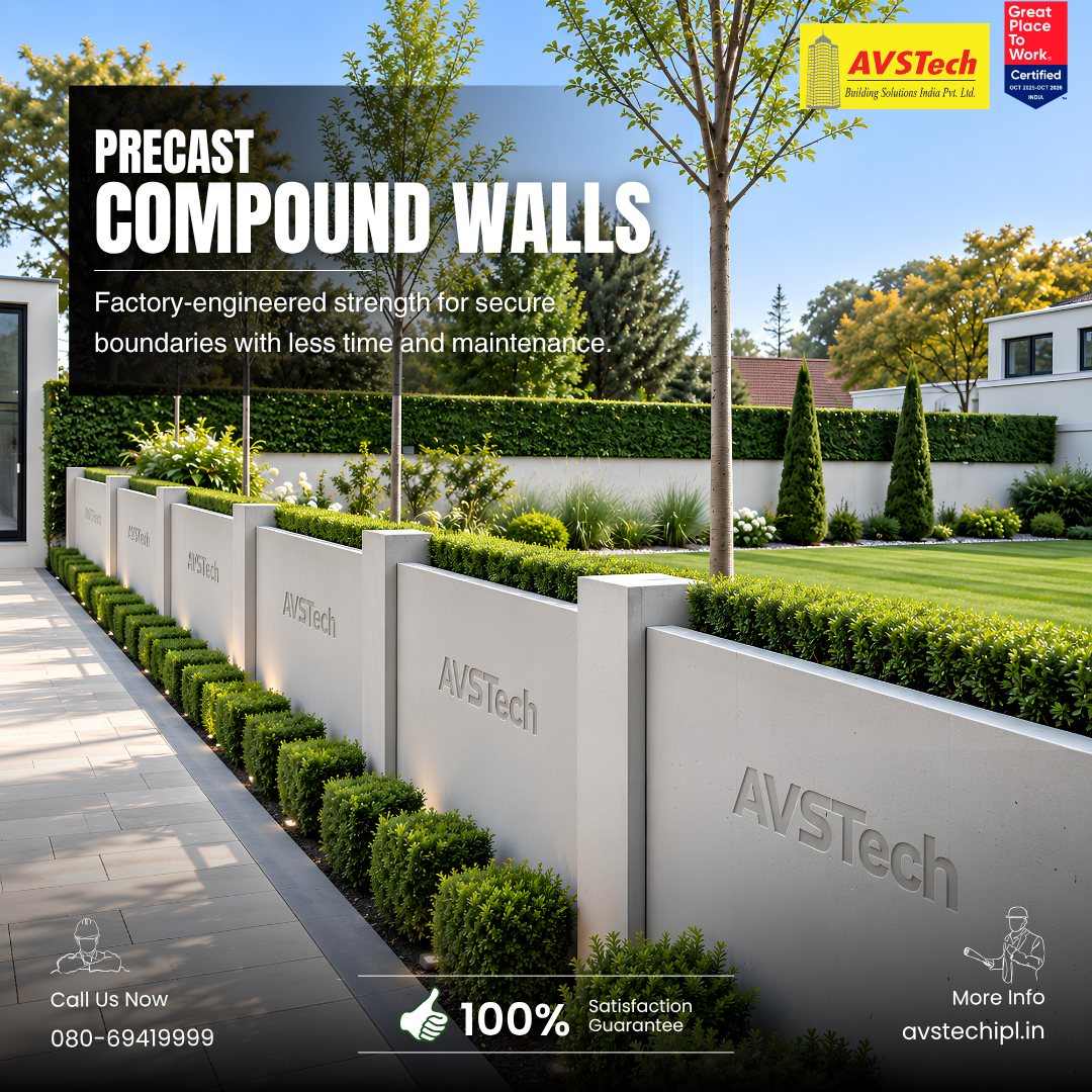 Precast Compound Walls Offer Efficient Construction Benefits