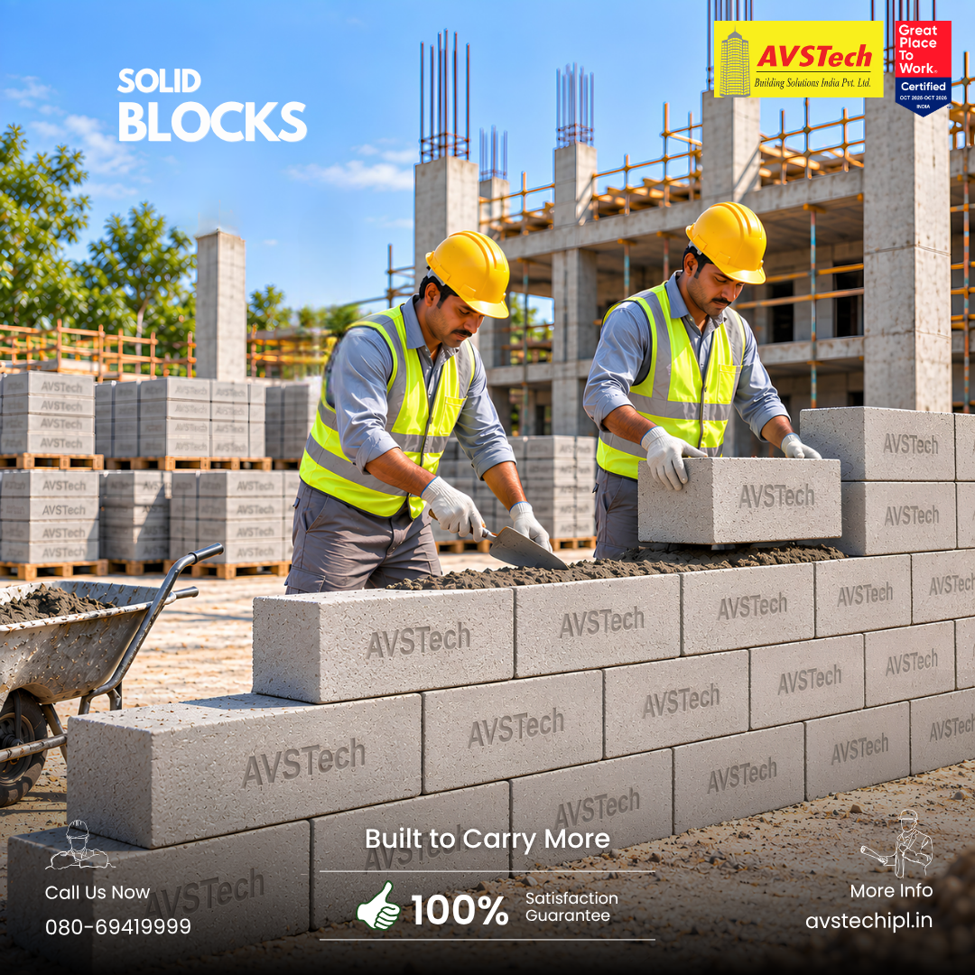Understand the features of Solid Concrete Blocks and why they are essential for reliable, load-bearing and structural applications.