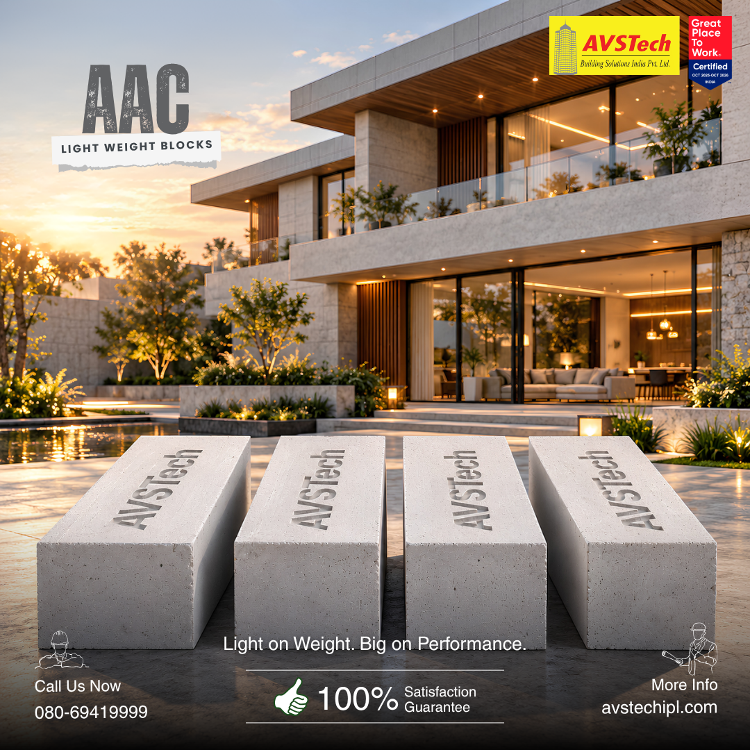 AVSTech AAC Blocks: Light on Weight. Big on Performance.