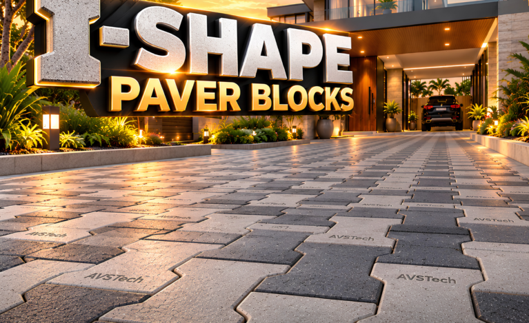 AVSTech I-Shape Paver Blocks: Stronger Lock. Smarter Surface. Heavy-duty interlocking concrete pavers built to resist movement and perform outdoors.