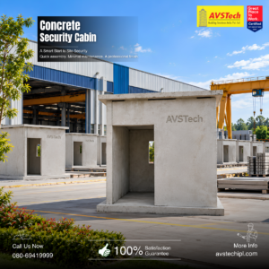 Precast Concrete Security Cabins - AVSTech Building Solutions Precast Concrete Security Cabins: A Smart Start to Site Security