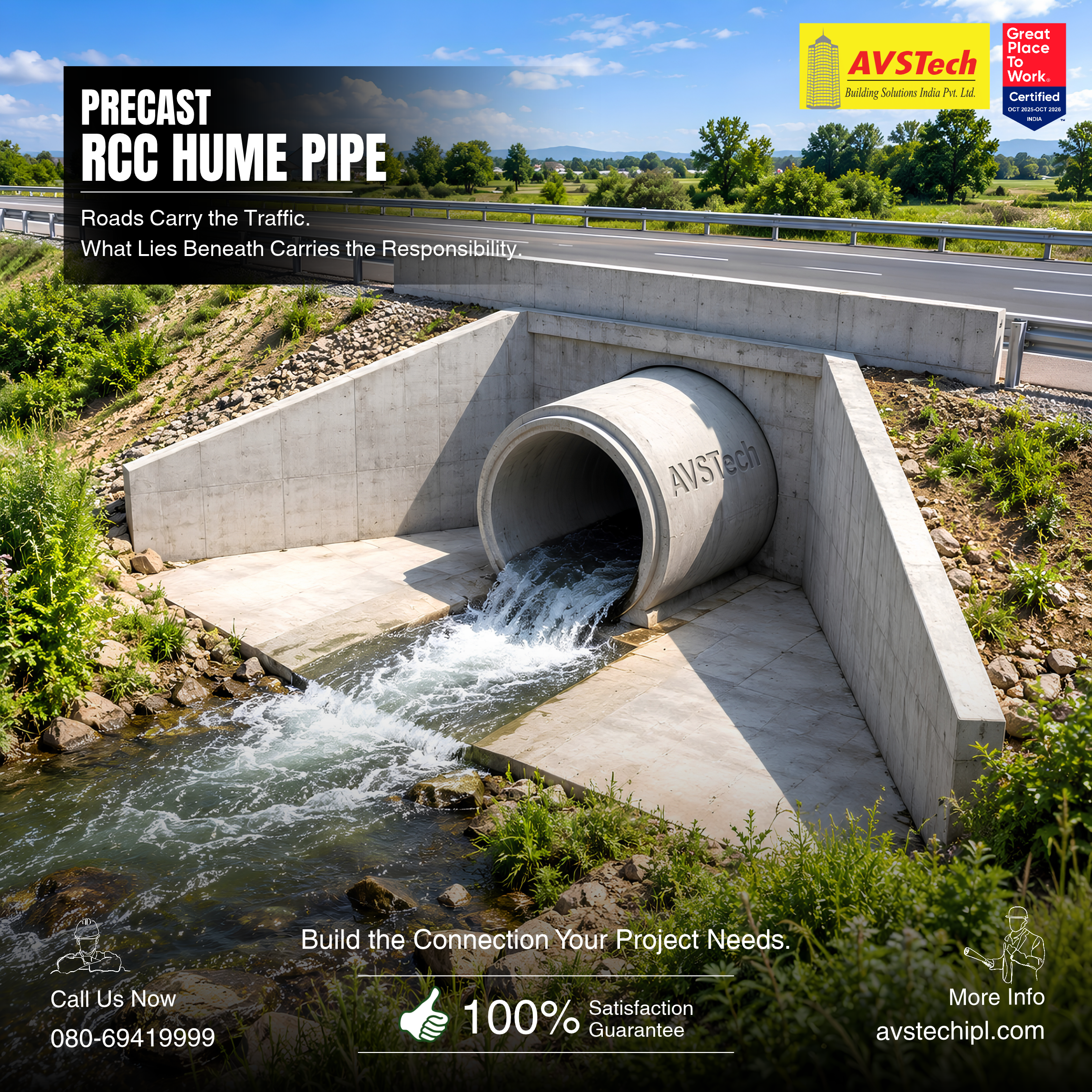 RCC Hume Pipes - Purpose in Every Connection.